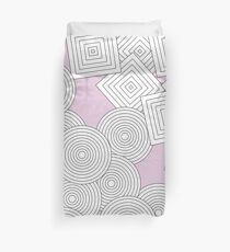 Repeating Patterns - Pink Duvet Cover
