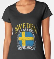 Sweden travel Women's Premium T-Shirt