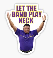 Coach O - Lass die Band Hals spielen Sticker