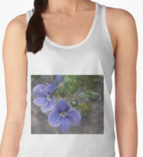 Blue flowers Women's Tank Top