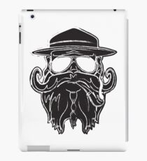Oldschool Biker Scratch iPad Case/Skin
