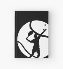 Tennis Aufschlag Herren Notizbuch