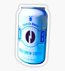 Dutch bros cold brew coffee Sticker