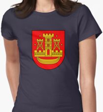 Coat of Arms of Klaipėda, Lithuania Women's Fitted T-Shirt