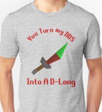 OSRS Funny Dragon Dagger to D-Long Shirt Unisex T-Shirt