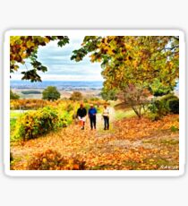 An Autumn stroll in the Dordogne Sticker