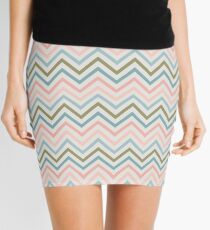 Striped Pattern Mini Skirt