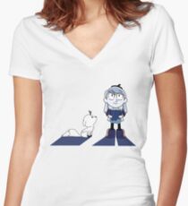 Hilda and Twig - Episode 1 Women's Fitted V-Neck T-Shirt
