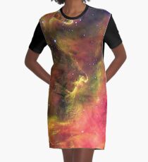 #nebula #space #star #universe #sky #astronomy #cosmos #galaxy #texture #cloud #abstract #night #science #sciencefiction #fantasy #alien #supernova #mystical #dream #wallpaper #astral #mystery Graphic T-Shirt Dress