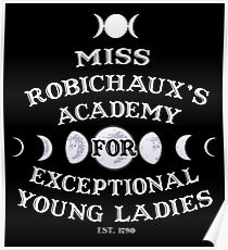 Miss Robichaux's Design for Dark Products Poster