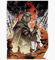 Geralt of rivia Artwork Poster