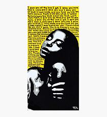 Sade / No Ordinary Love / Pop Art Photographic Print