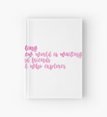 Cuaderno de tapa dura ruge