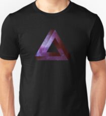 Infinite Penrose Triangle Galaxy Unisex T-Shirt