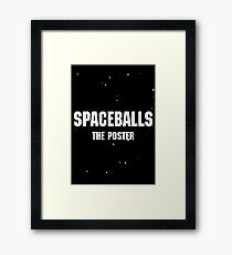 Spaceballs The Design Framed Print
