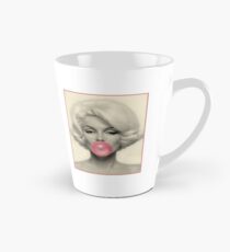 MARILYN MONROE: Blasengeblasener Druck Tasse (konisch)