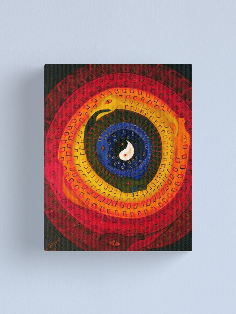 Alternate view of Ouroboros Canvas Print