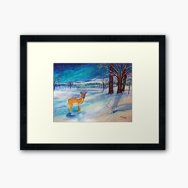 Winter Wonderland 3 of 4 Framed Art Print