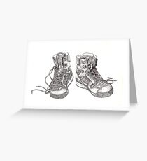 Trusted Boots Greeting Card