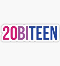 It's time for 20biteen Sticker