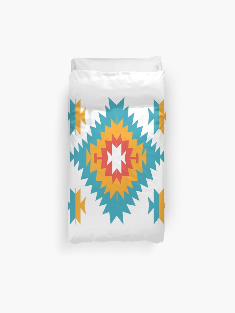 Santa Fe Southwestern Native Navajo Indian Tribal Geometric