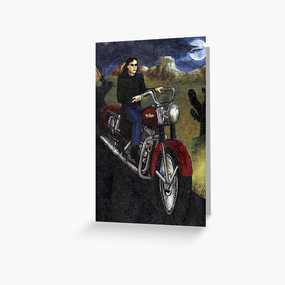 Bad Moon Rising Greeting Card