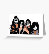 KISS Greeting Card