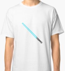 blue lightsaber Classic T-Shirt