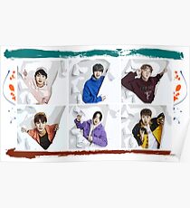 JBJ, Just Be Joyful, Kpop, Superstars Poster