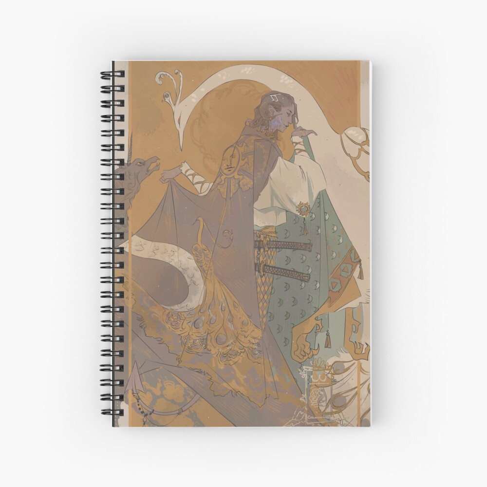 Mollymauk 02 Spiral Notebook