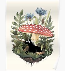 Kleines Einhorn Poster