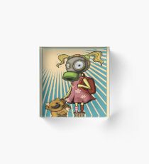 Protest Fight Pollution Rise Against Pollution Polluted World Acrylic Block