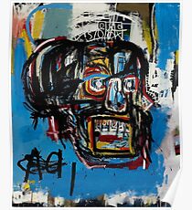 Basquiat Streetart Poster