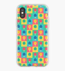 Table Tennis Ping Pong Racket - Pattern iPhone Case