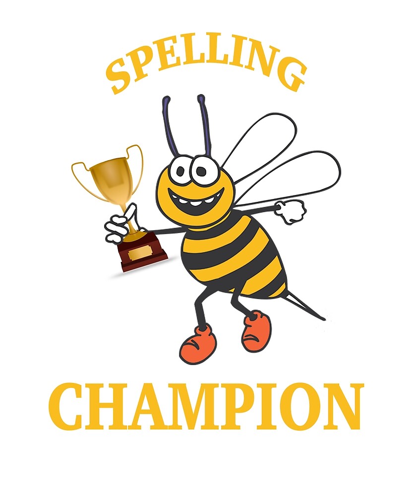 funny-spelling-bee-champion-king-queen-by-burley-threads-redbubble