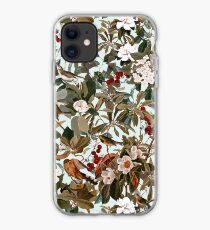 Floral and Birds XXVII iPhone Case