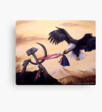 Freedom's Battle Canvas Print