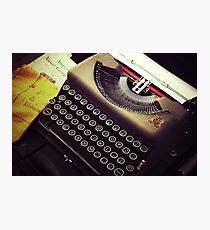 Take A Letter, Miss Moneypenny Photographic Print