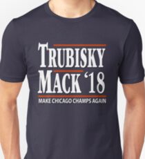 Khalil Mack Mitchell Trubisky Shirt Chicago Bears Football Fans T-Shirt Unisex T-Shirt