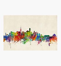 Beijing China Skyline Photographic Print