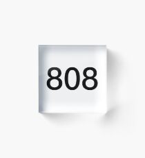808 Drum Kit Acrylic Block