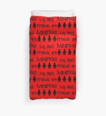My Best Friends are Minifigs Duvet Cover