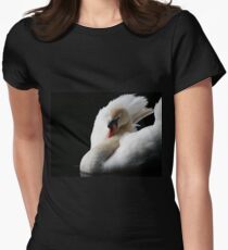 Mute Swan Women's Fitted T-Shirt