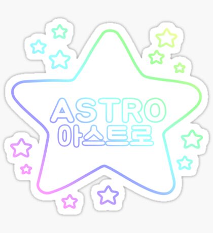 Astro Kpop Stickers | Redbubble