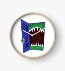 Monster in the closet Clock