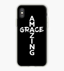 Amazing Grace Cool Christian Shirt For Him And For Her iPhone Case