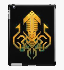 Golden Kraken Sigil iPad Case/Skin