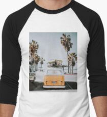 Let's Surf Baseball ¾ Sleeve T-Shirt