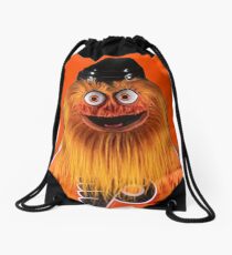 Gritty Philadelphia Flyers Mascot Drawstring Bag