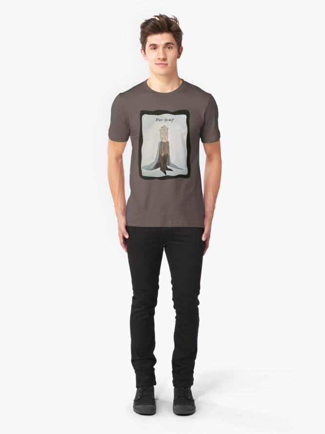 Alternate view of Der Graf (The Count) Slim Fit T-Shirt